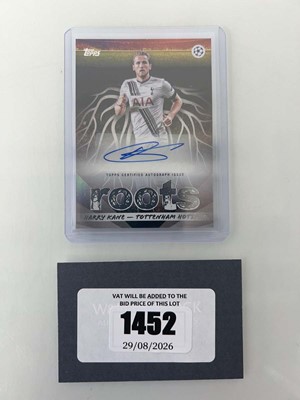 Lot 1452 - Topps roots Harry Kane signed/autograph card
