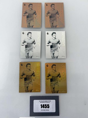 Lot 1455 - 6x Topps Finest Premier League Lampard Finest...