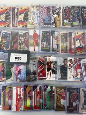 Lot 1465 - Large qty of top loaded football trading cards