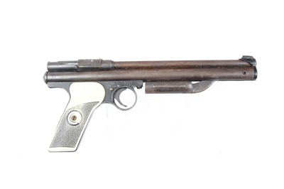 Lot 1258 - .22 Crosman '130' pump-up air pistol, no. D45066