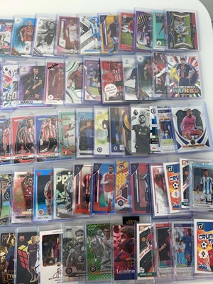 Lot 1468 - Large qty of top loaded football trading cards