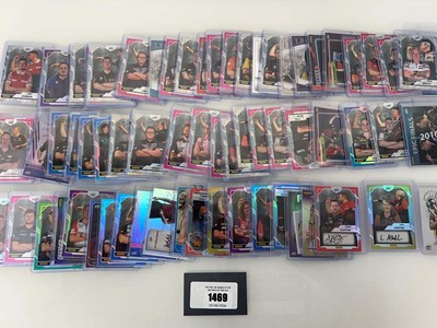 Lot 1469 - Large qty of top loaded PDC darts trading cards