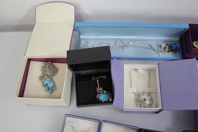 Lot 707 - Twenty two silver, metalware and base metal...