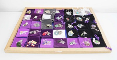 Lot 708 - Thirty-five silver, metalware and base metal...