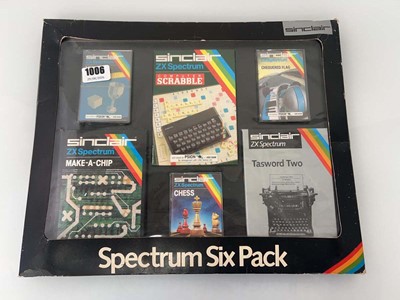 Lot 1006 - Sinclair Spectrum Six Pack