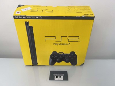 Lot 1012 - Sony PlayStation 2 slimline in box