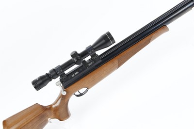 Lot 131 - .22 Air Arms S410 PCP Air Rifle, moderated...