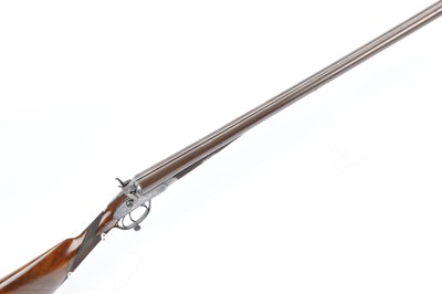 Lot 760 - (S2) 12 bore Double Hammer Gun by R. Watmough,...