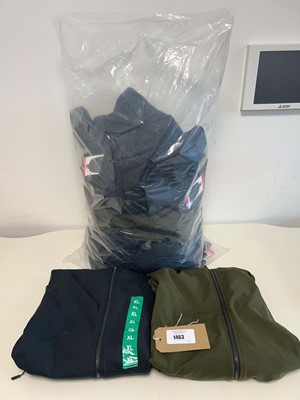 Lot 1463 - Approx. 14 men's full zip jackets by 32...