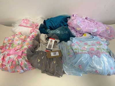 Lot 1476 - Approx. 9 girls dresses by Jona Michelle & Zunie.