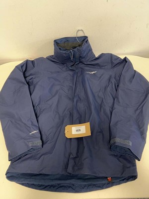 Lot 1479 - A Berghaus hydro shell polar Tec coat in navy...