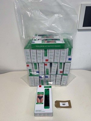 Lot 1481 - Approx. 25 boxes of ladies high leg briefs by...