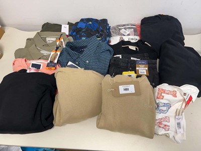 Lot 1491 - Approx. 16 items of branded clothing to...