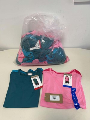 Lot 1509 - Approx. 36 ladies active mesh t shirts by...