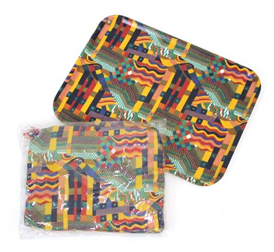 Lot 82 - A Liberty of London 'Bauhaus' pattern tray, 34...