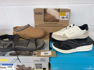 Lot 1547 - Mixed lot of adults shoes to include Replay...