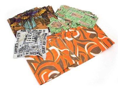Lot 173 - A mixed group of vintage fabrics (Qty)