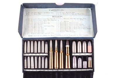 Lot 1 - A Salesman's dummy cartridge and bullet sample...