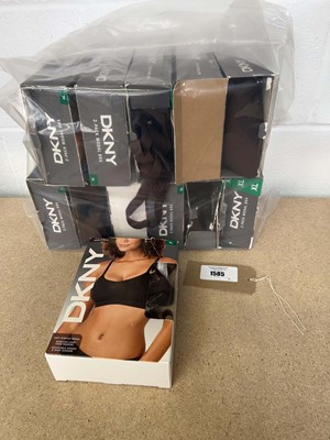 Lot 1585 - Approx. 12 boxes of ladies DKNY modal bras.