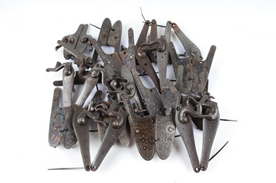 Lot 1516 - Box containing 17 pairs of gun locks
