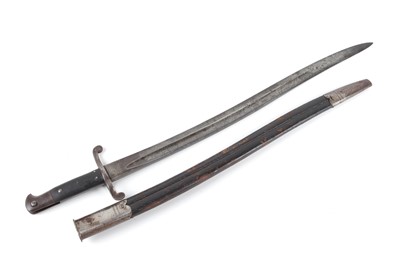 Lot 75 - Enfield Pattern 1853 Yataghan sword bayonet,...