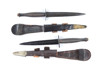 Lot 92 - William Rodgers Fairbairn Sykes type fighting...