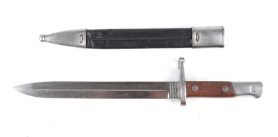 Lot 95 - Spanish M1893 Mauser bayonet by Toledo, 1899,...
