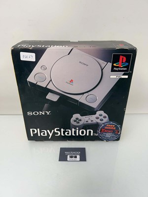 Lot 1018 - Sony PlayStation 1 in box