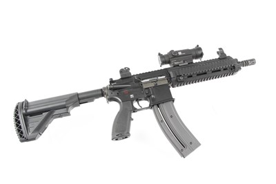 Lot 588 - (S1) .22 HK 416 D Semi-Automatic Rifle, with...