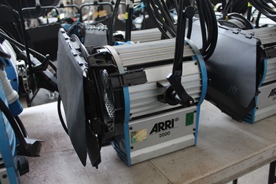 Lot 7 - Arri 2000 2kW Tungsten Fresnel spotlight (16 amp)