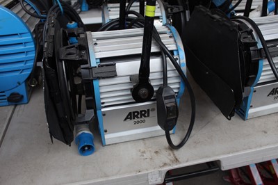 Lot 10 - Arri 2000 2kW Tungsten Fresnel spotlight (16 amp)