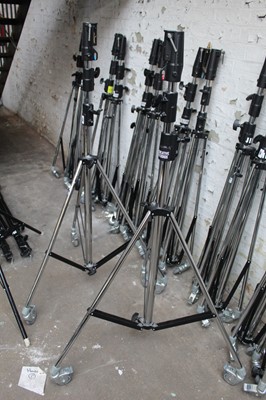 Lot 134 - 2 x Arri 126A telescopic stands in steel...