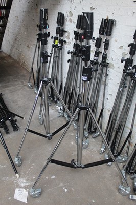Lot 143 - 2 x Arri 126A telescopic stands in steel...