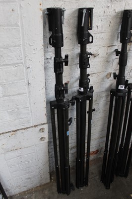 Lot 147 - 2 Arri 626BU-0239 black telescopic stands. No...