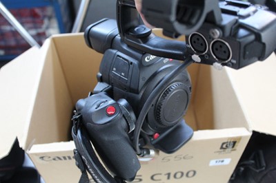 Lot 179 - Canon EOS C100 Mark II HD Camcorder with...