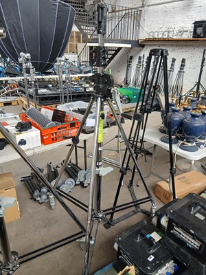 Lot 230 - Manfrotto/Arri steel telescopic mobile camera...
