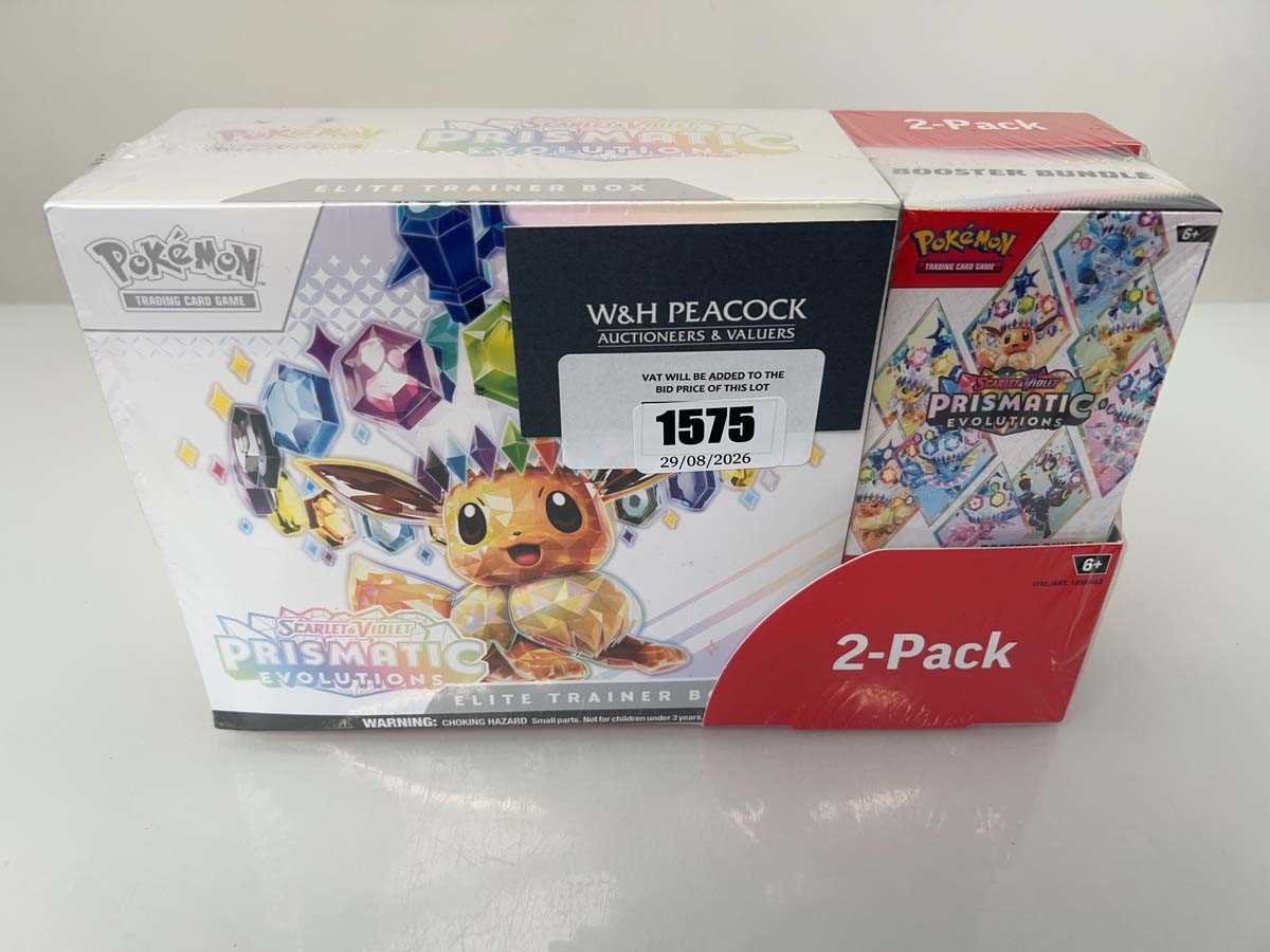 Lot 1575 - Pokémon TCG: Scarlet & Violet - Prismatic...