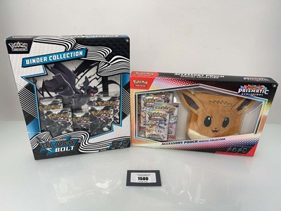Lot 1580 - (2) Pokémon TCG: Scarlet & Violet - Prismatic...