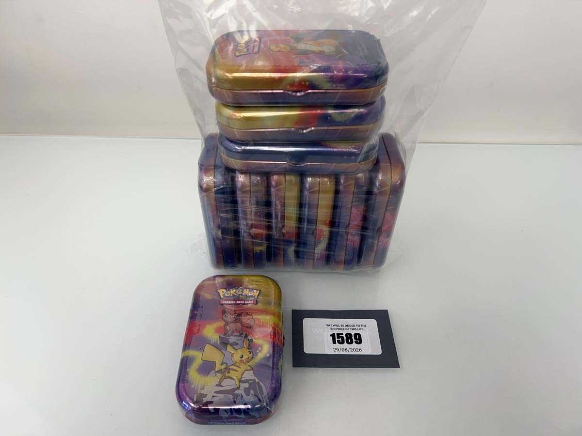 Lot 1589 - Pokémon TCG: Kanto Power Mini Tins (10 tins)