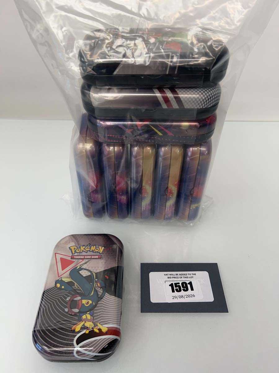 Lot 1591 - Pokémon TCG: Kanto Power Mini Tins (5), Unova...
