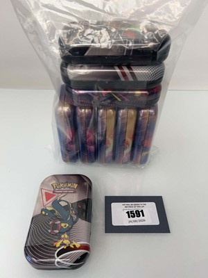 Lot 1591 - Pokémon TCG: Kanto Power Mini Tins (5), Unova...