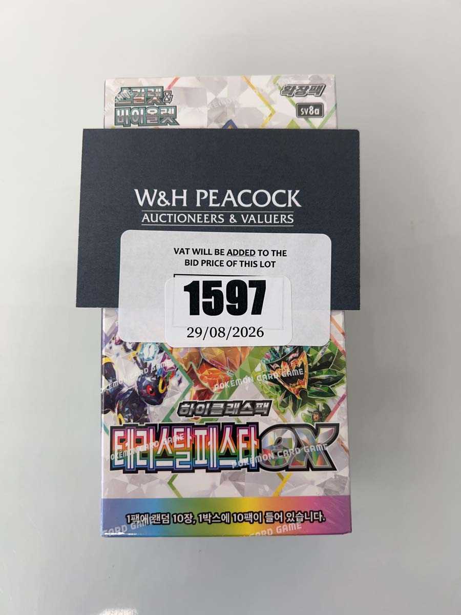 Lot 1597 - Pokémon TCG: Scarlet & Violet - Terastal...
