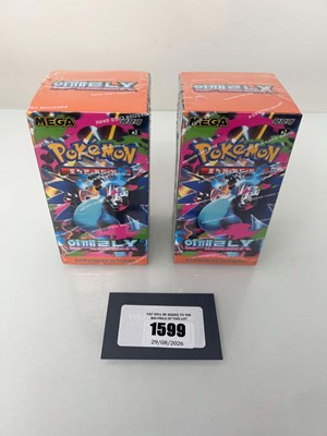 Lot 1599 - 2 Pokémon TCG: Mega Evolution - Inferno X M2...