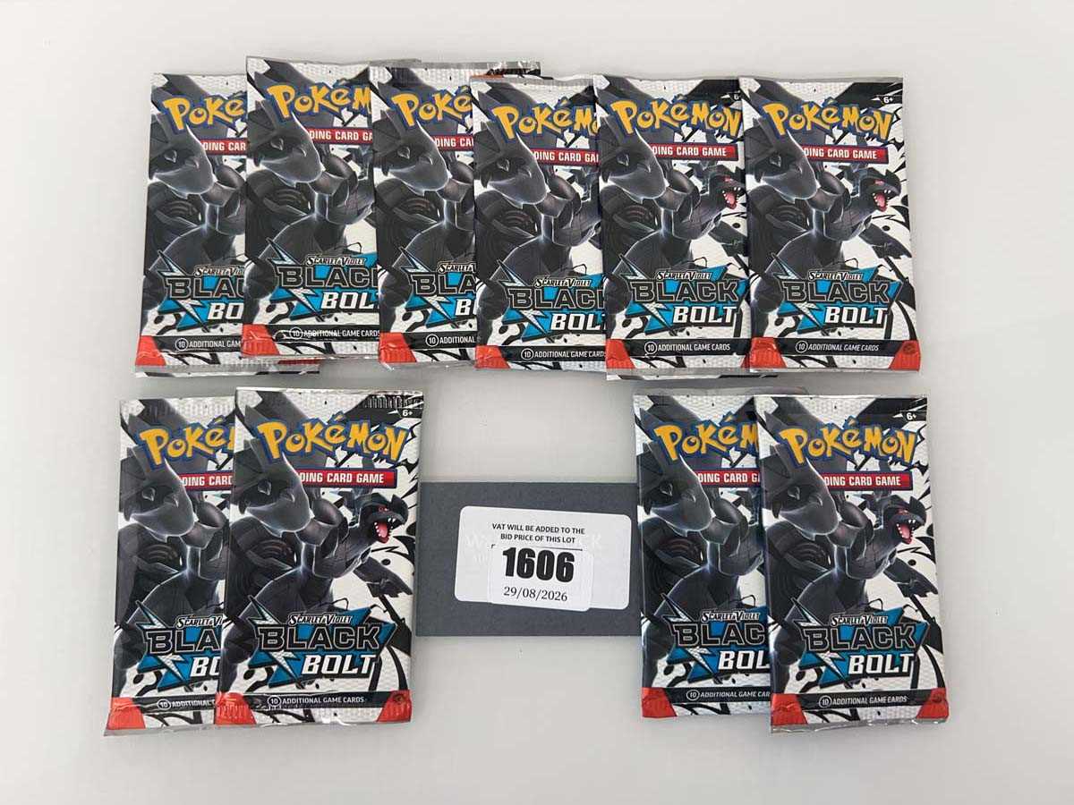 Lot 1606 - Pokémon TCG: Scarlet & Violet - Black Bolt...