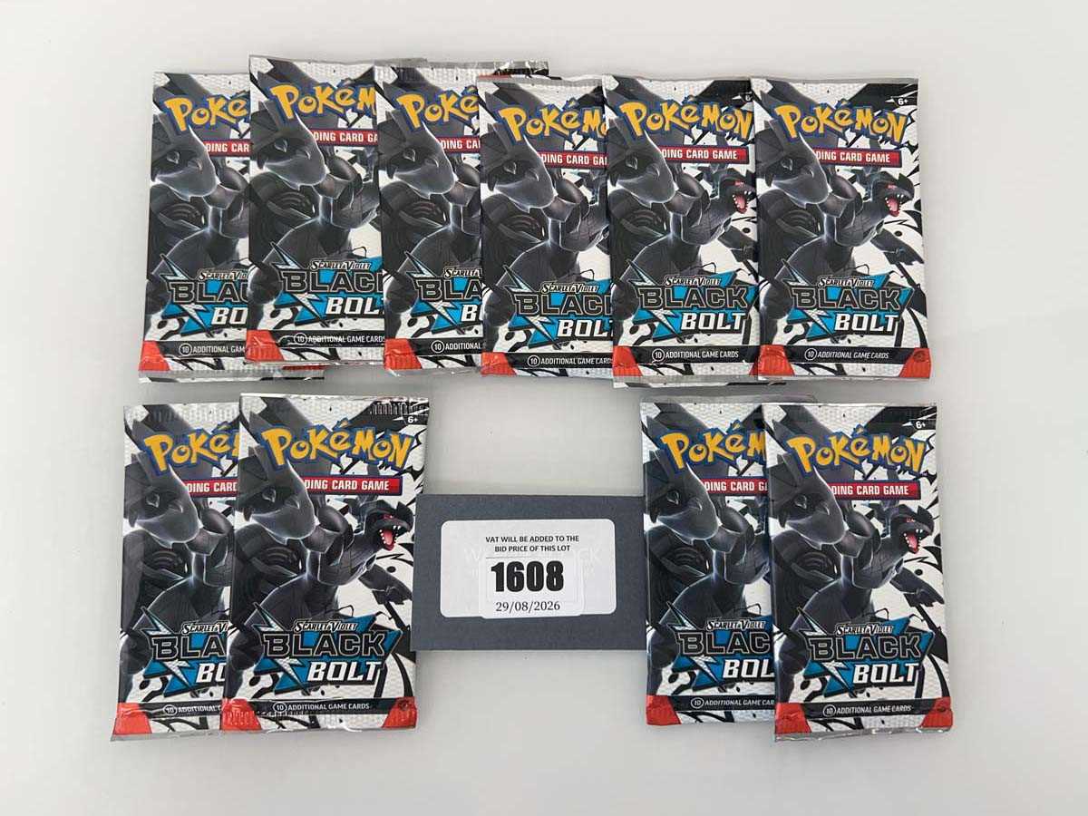 Lot 1608 - Pokémon TCG: Scarlet & Violet - Black Bolt...