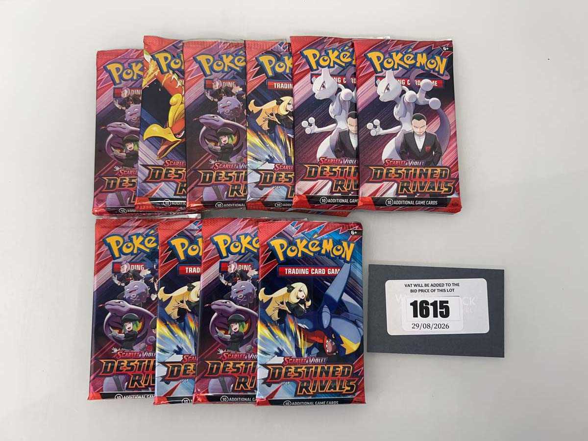 Lot 1615 - Pokémon TCG: Scarlet & Violet - Destined...