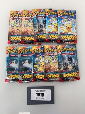 Lot 1618 - Pokémon TCG: Scarlet & Violet - Surging Sparks...