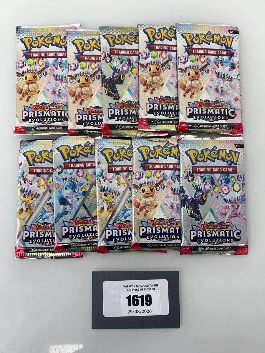 Lot 1619 - Pokémon TCG: Scarlet & Violet - Prismatic...