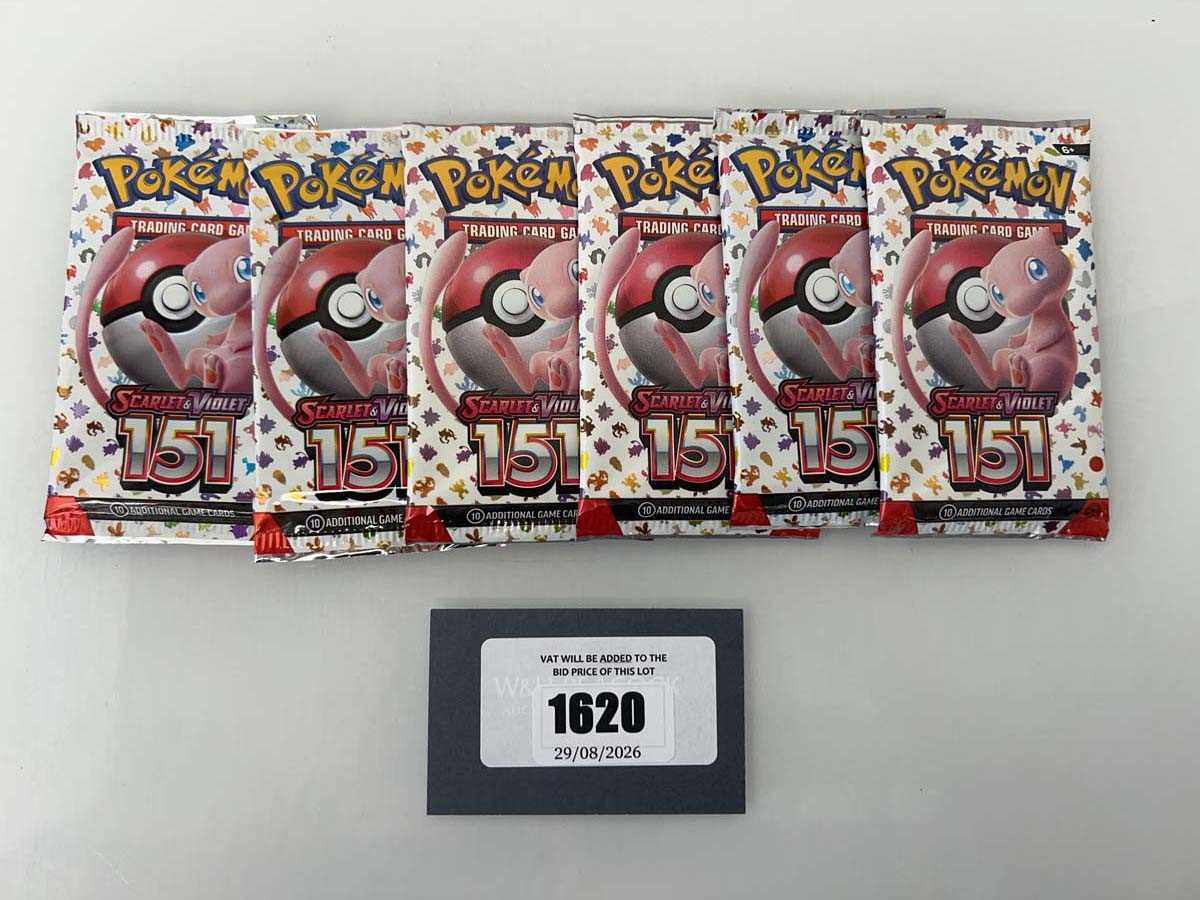 Lot 1620 - Pokémon TCG: Scarlet & Violet - 151 Booster...