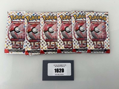 Lot 1620 - Pokémon TCG: Scarlet & Violet - 151 Booster...